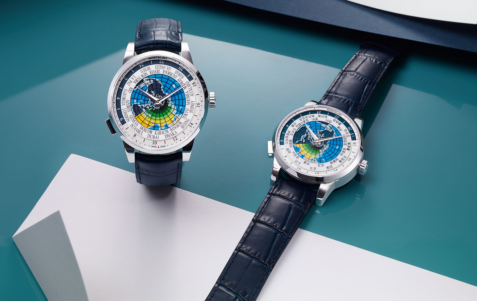 Montblanc Introduces UNICEF World Time Limited Edition with Cities in Arabic Chinese or English SJX Watches