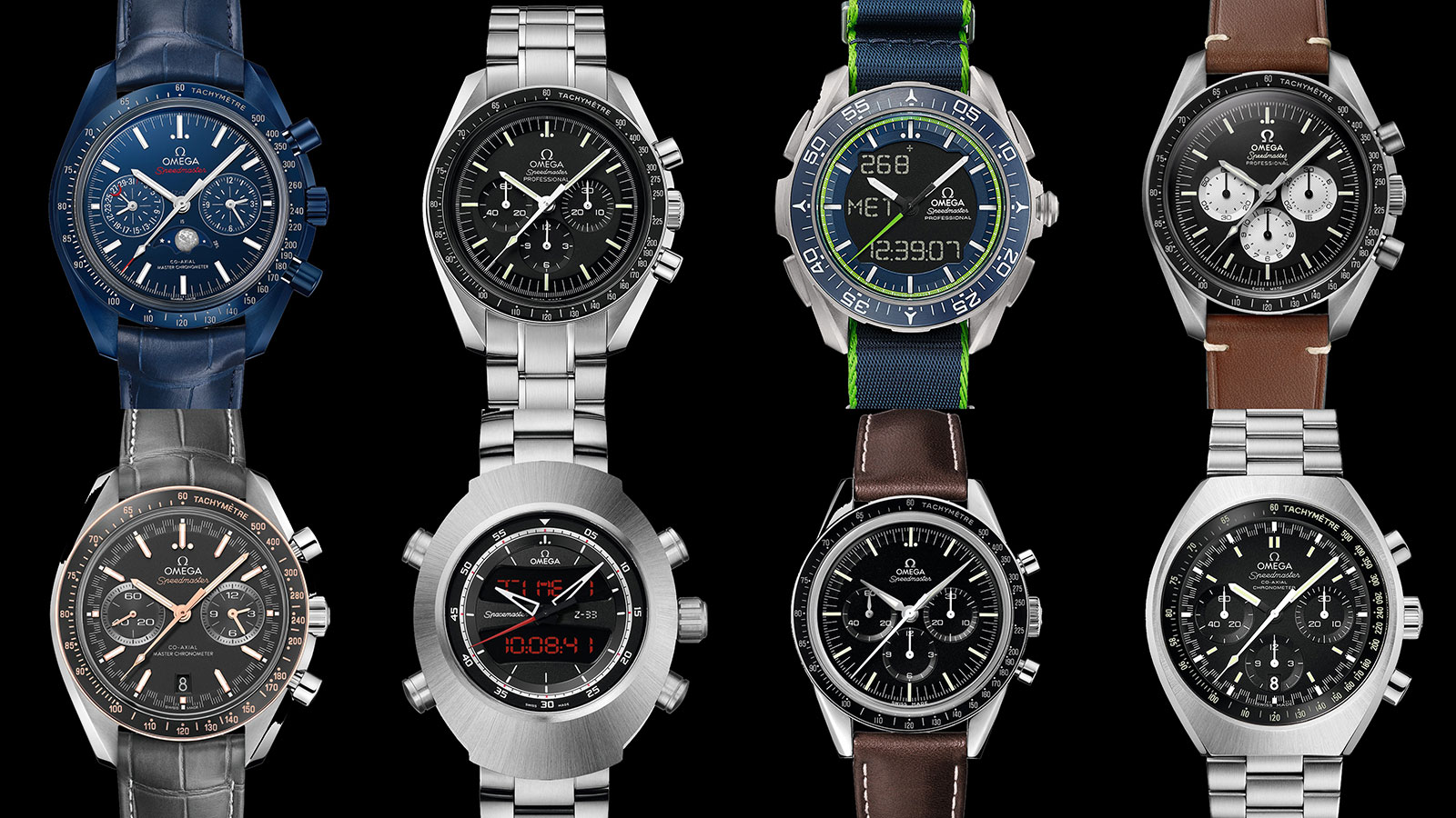 Omega speedmaster models by year sale