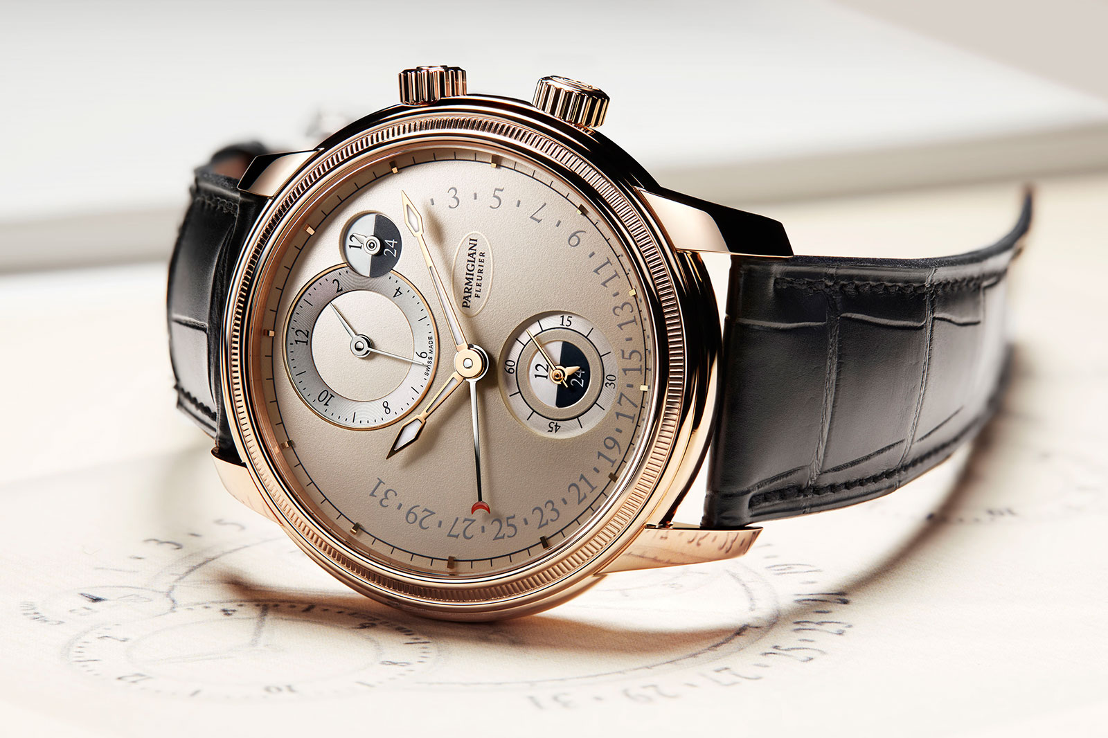 Parmigiani fleurier toric hemispheres retrograde sale