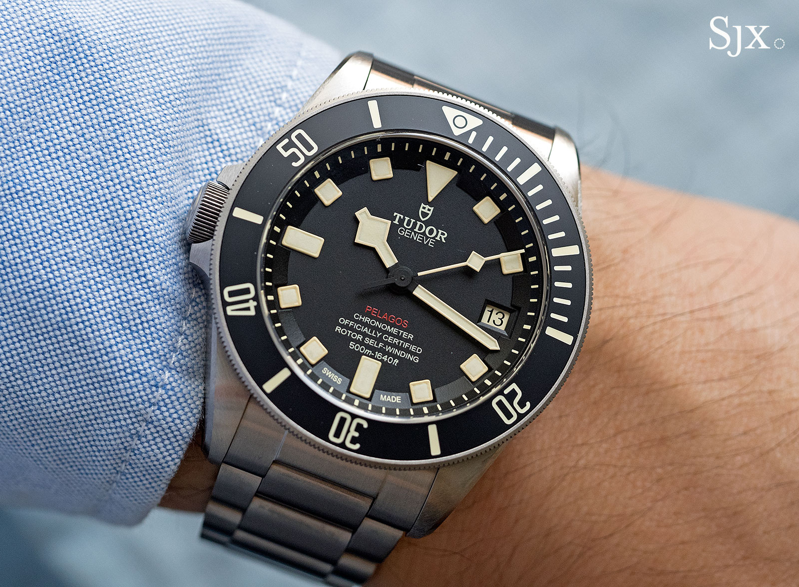 Getting on the Right Side of the Left Handed Tudor Pelagos SJX