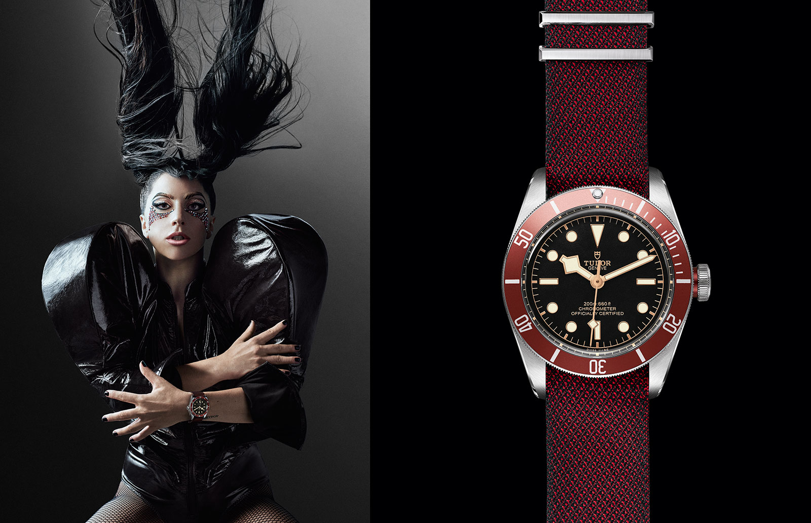 Tudor black on sale bay lady gaga