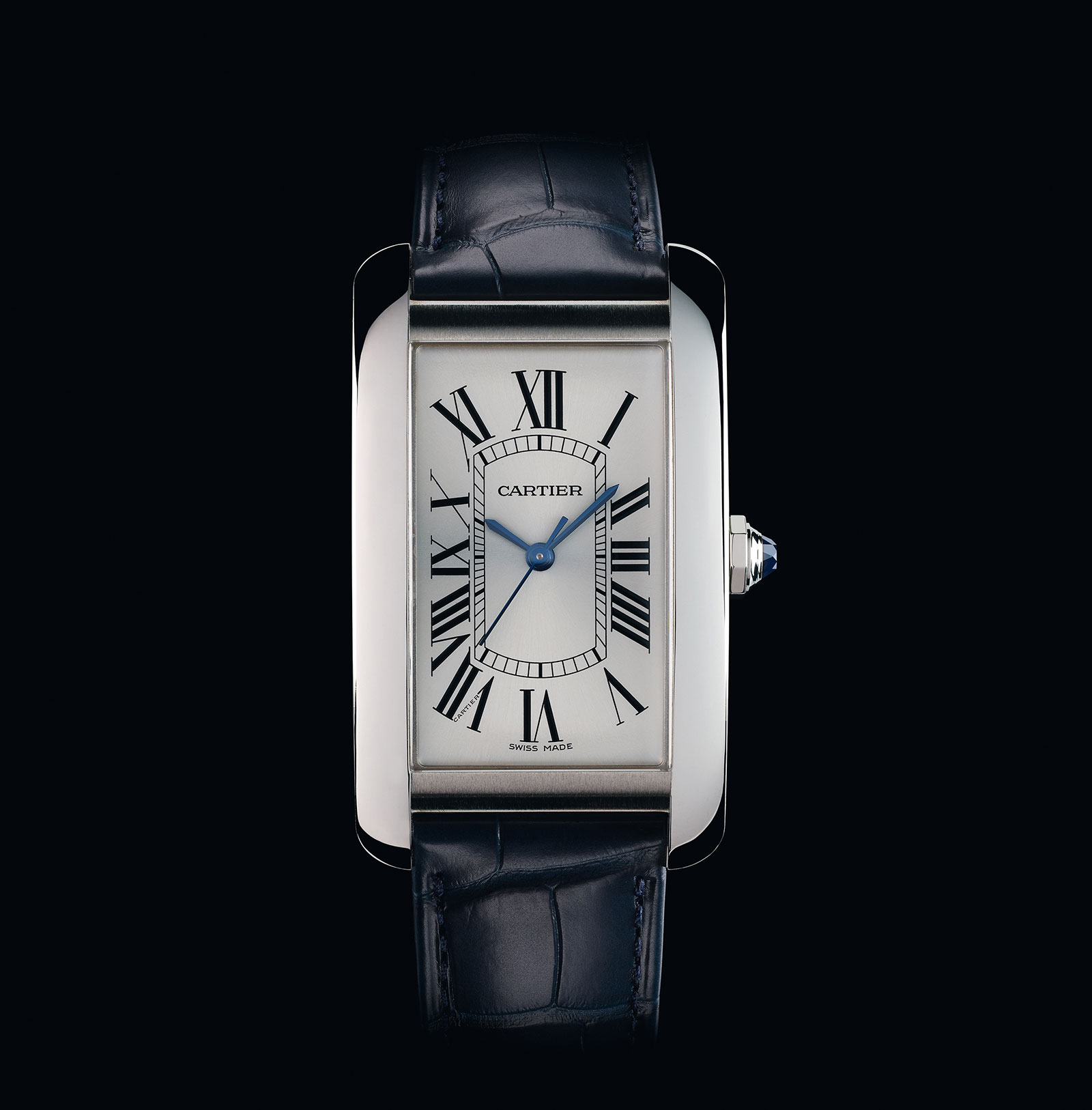 Cartier Introduces the Tank Am ricaine in Stainless Steel with