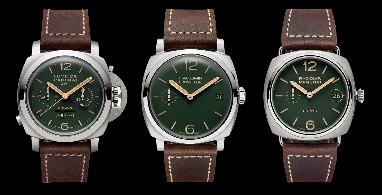 Introducing the Panerai Green Dial Luminor and Radiomir Boutique