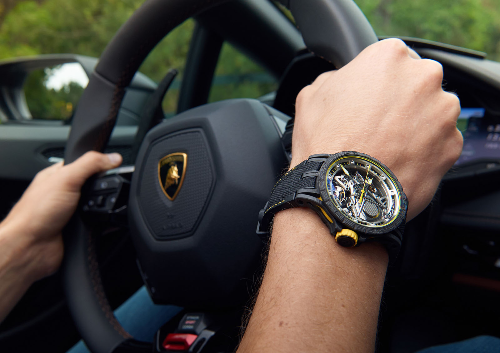 Roger Dubuis x Lamborghini Excalibur Spider Countach DT/X