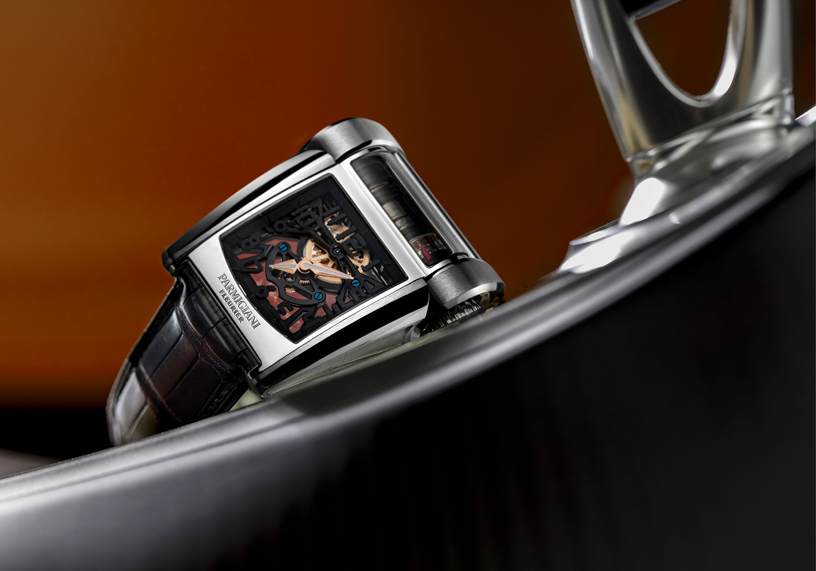 Bugatti Watch With Tiny Working W16 Engine Gets Four More Versions