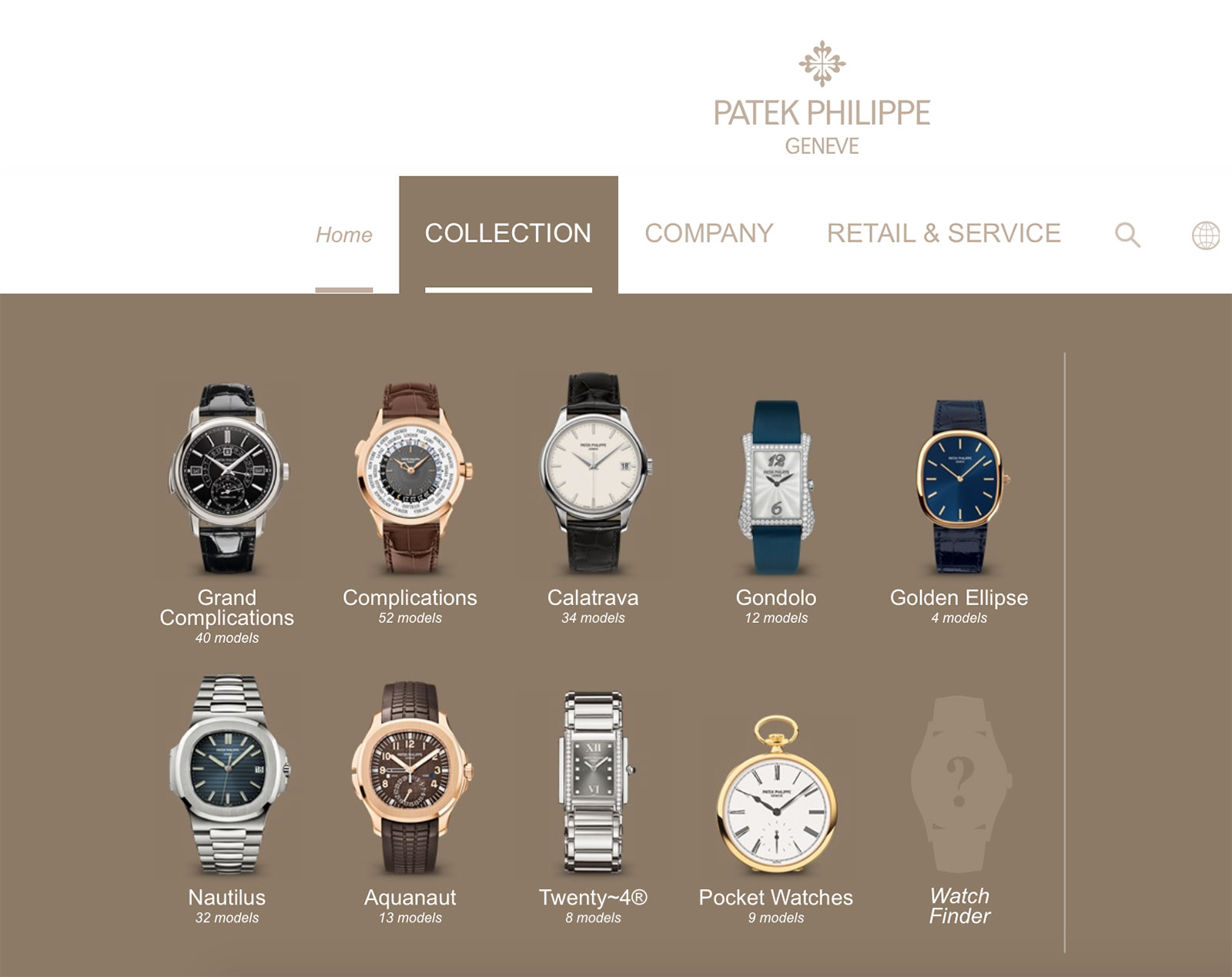 Patek philippe online retailers