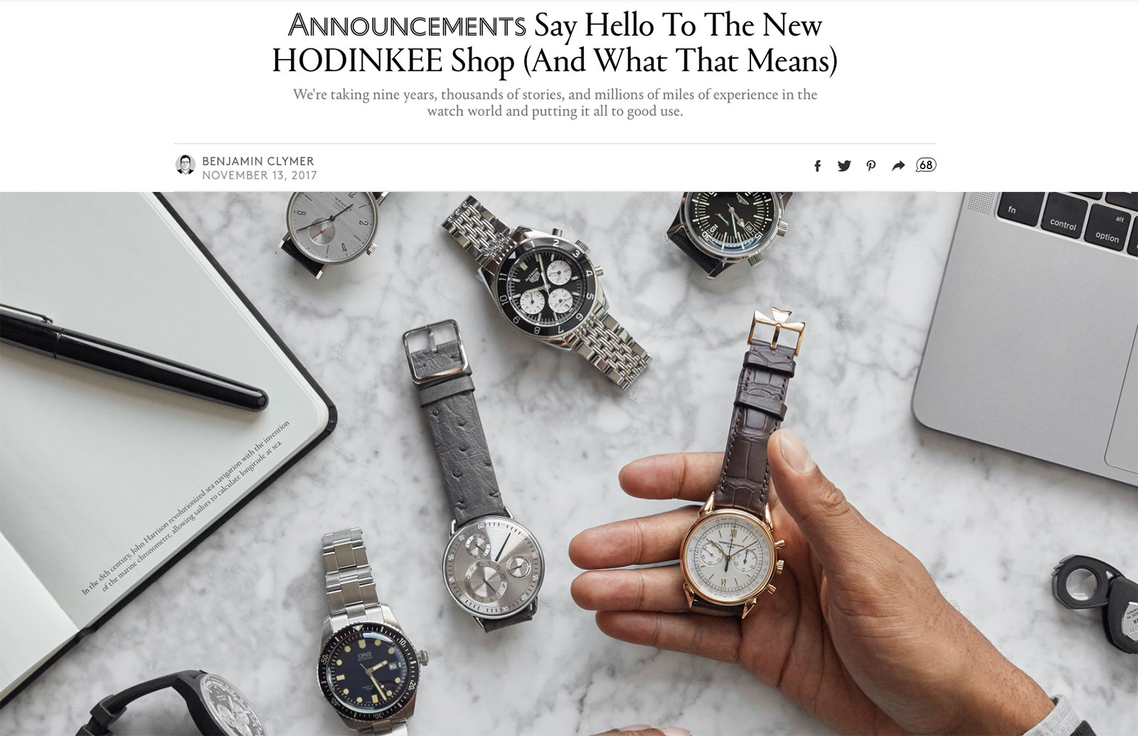 Hodinkee store hot sale