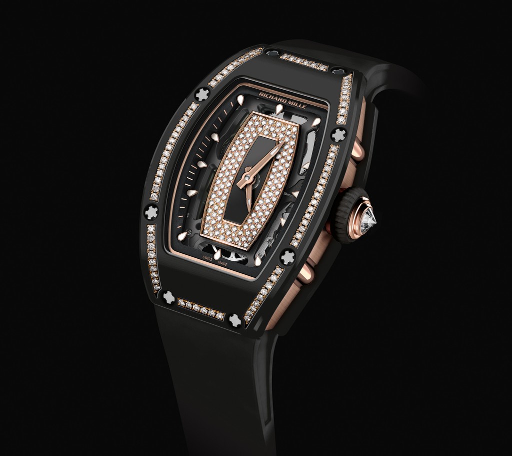 Richard Mille Introduces The Rm 07-01 In Gem-set Black Ceramic 