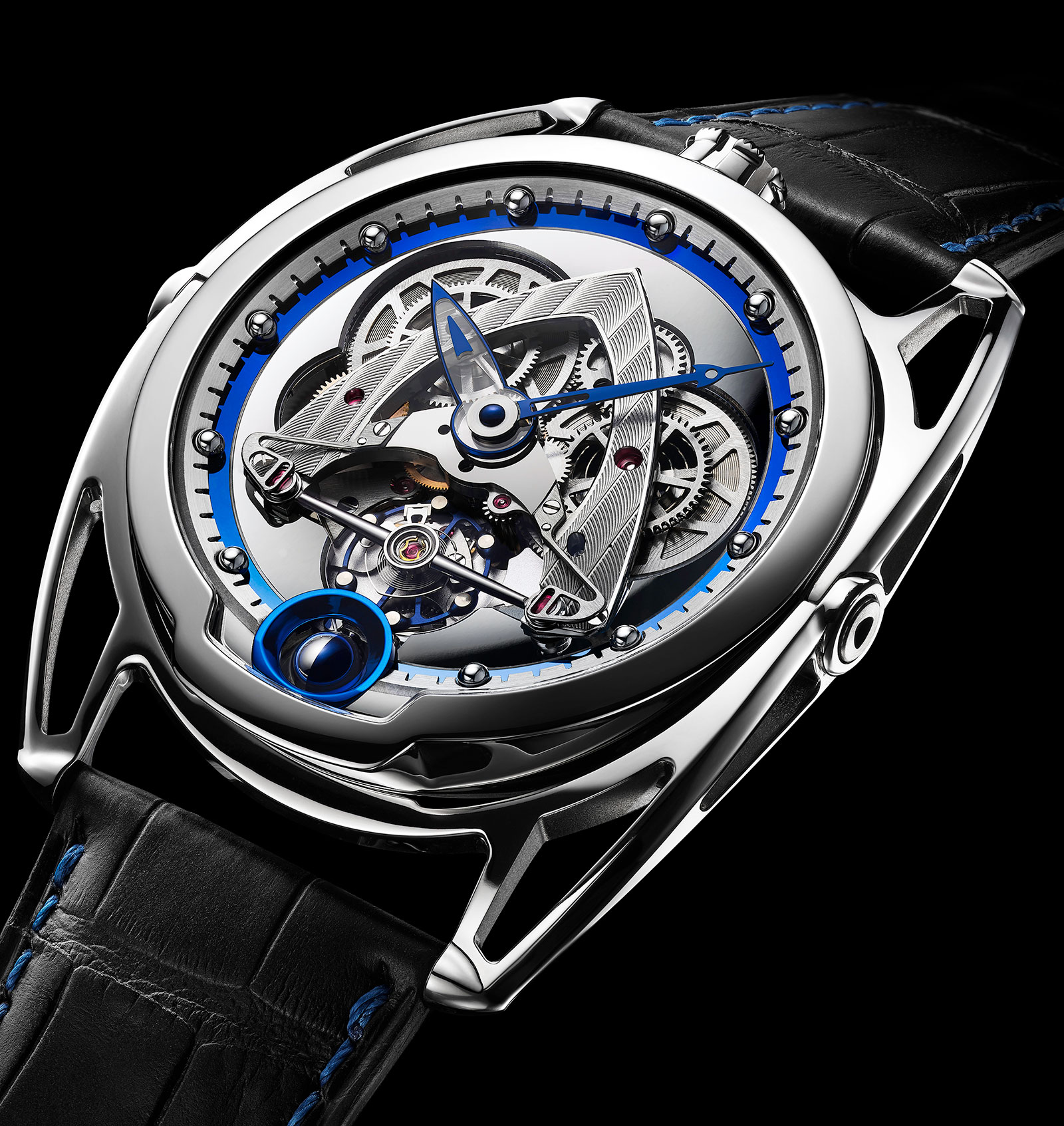 Introducing: De Bethune DB28XP Kind of Blue Tourbillon Sapphire — WATCH  COLLECTING LIFESTYLE