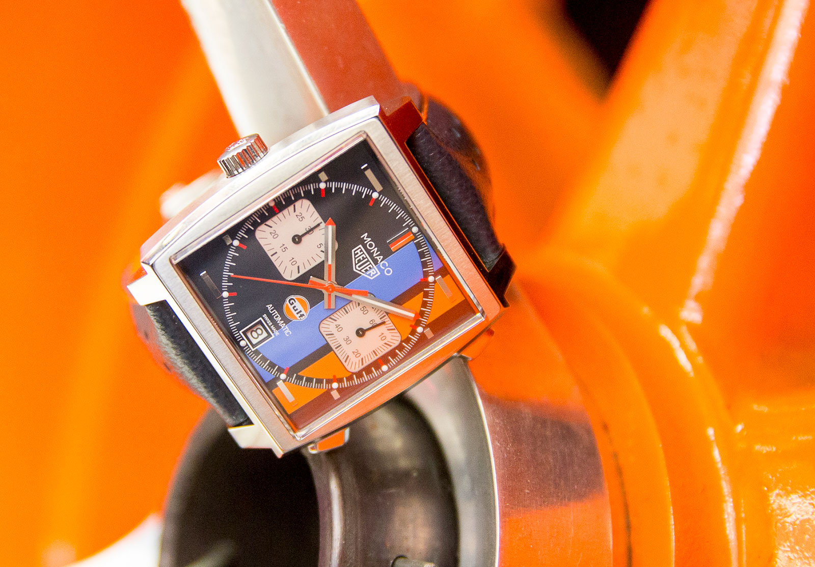 TAG HEUER MONACO AUTOMATIC CHRONOGRAPH - Gulf Edition