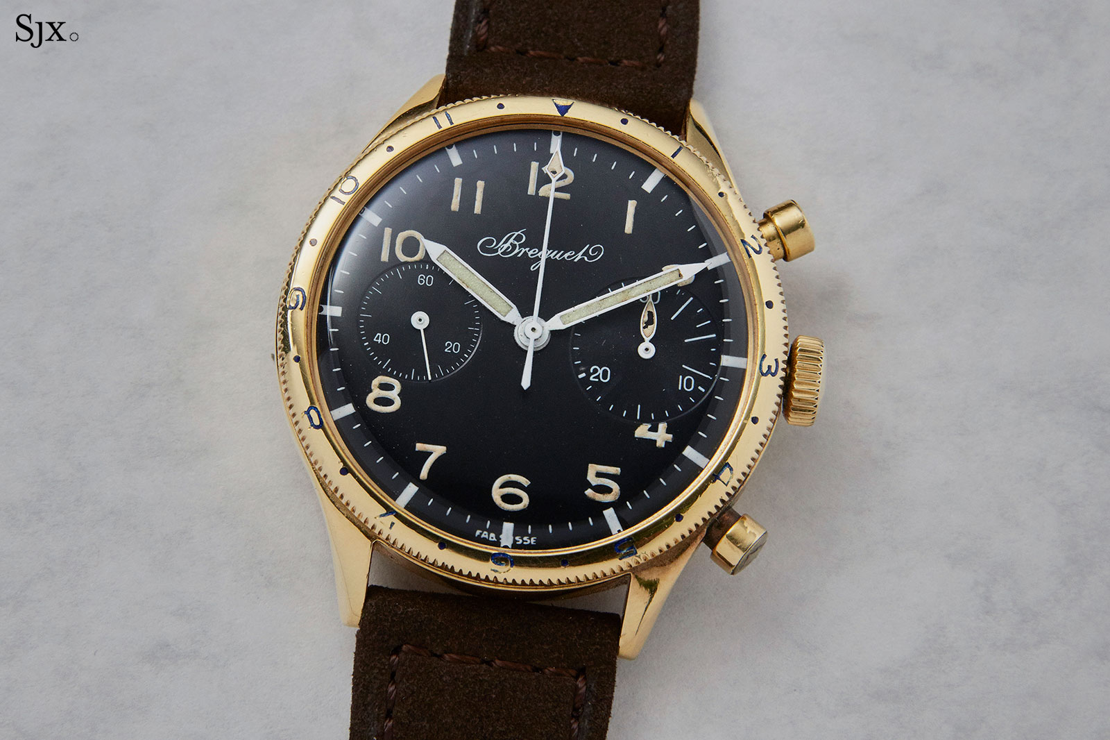 Breguet Type XX 18k gold vintage 1