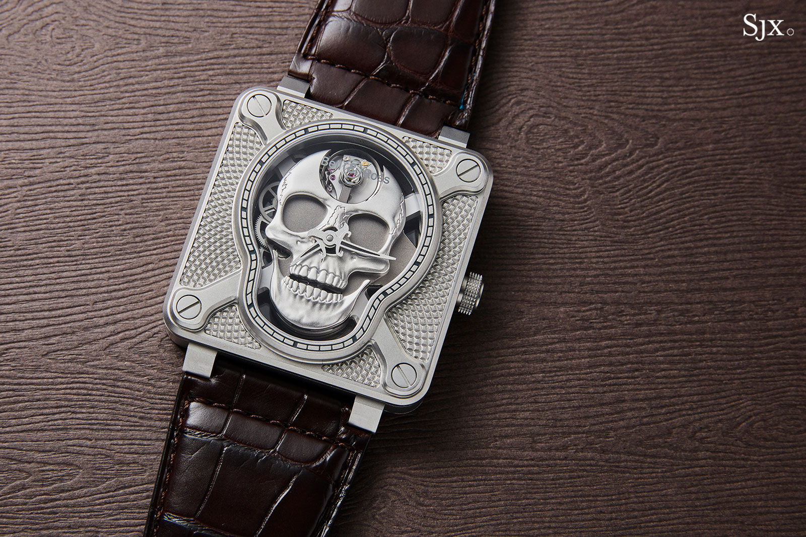 Bell Ross Introduces the BR 01 Laughing Skull Automaton Watch