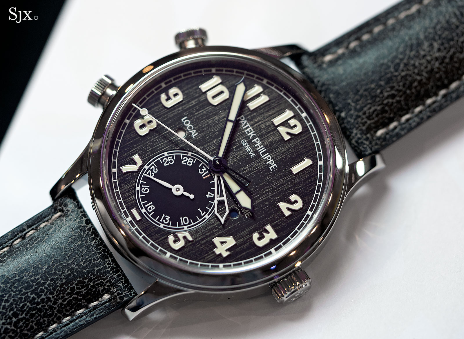 Patek philippe pilot travel on sale time