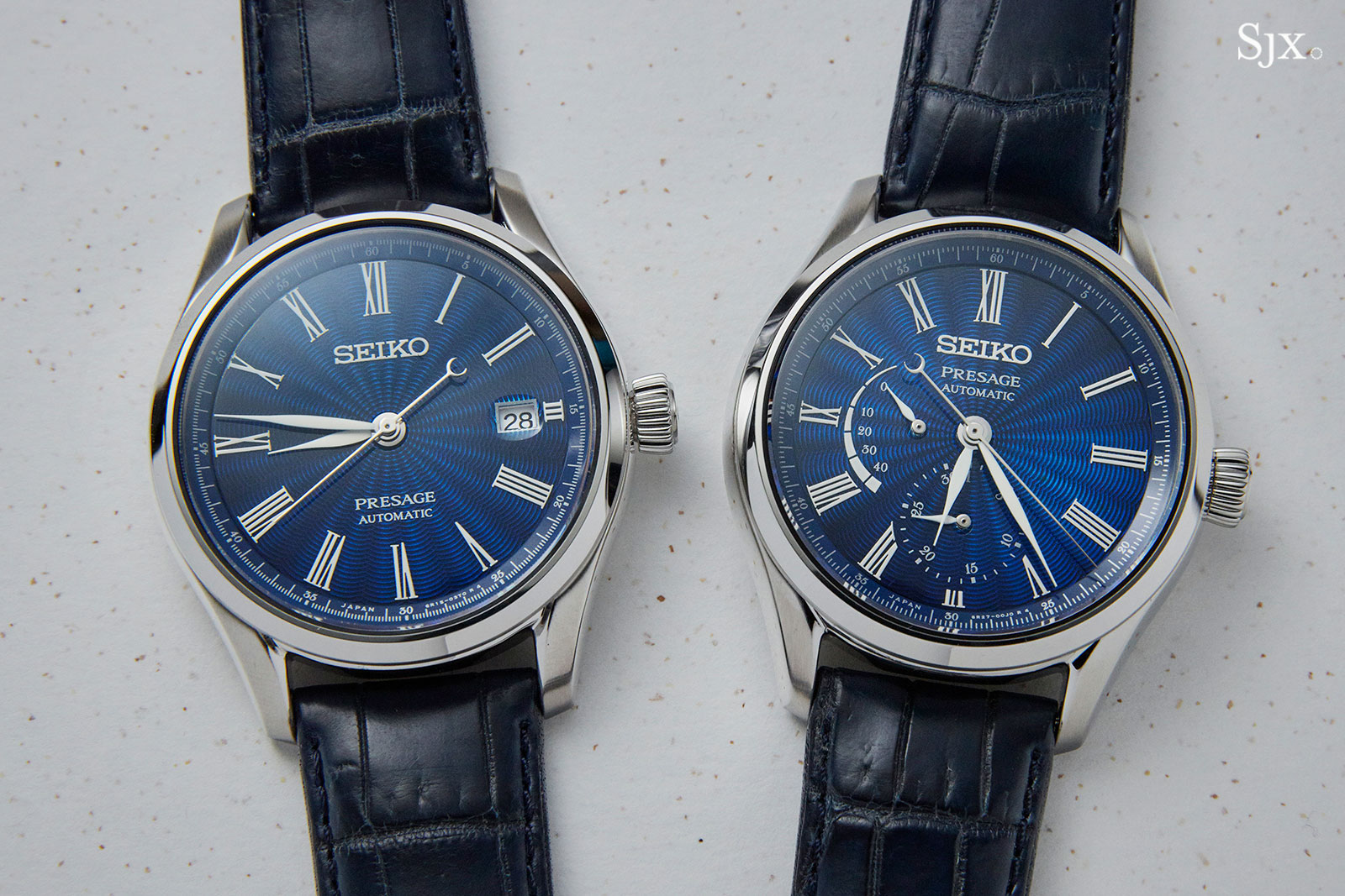 Seiko presage shop blue enamel