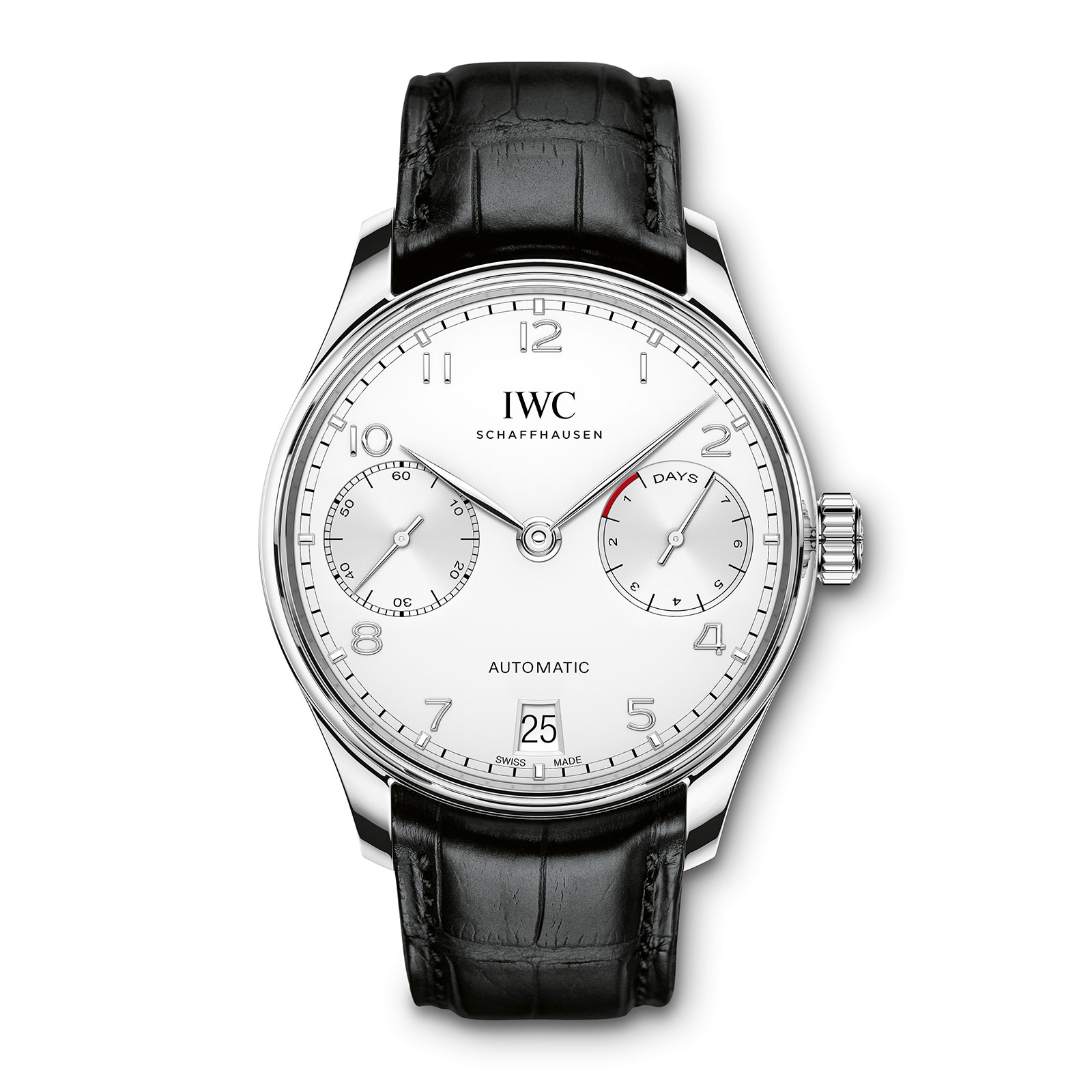 IWC Introduces Portugieser Automatic 7 Days in Steel That Looks