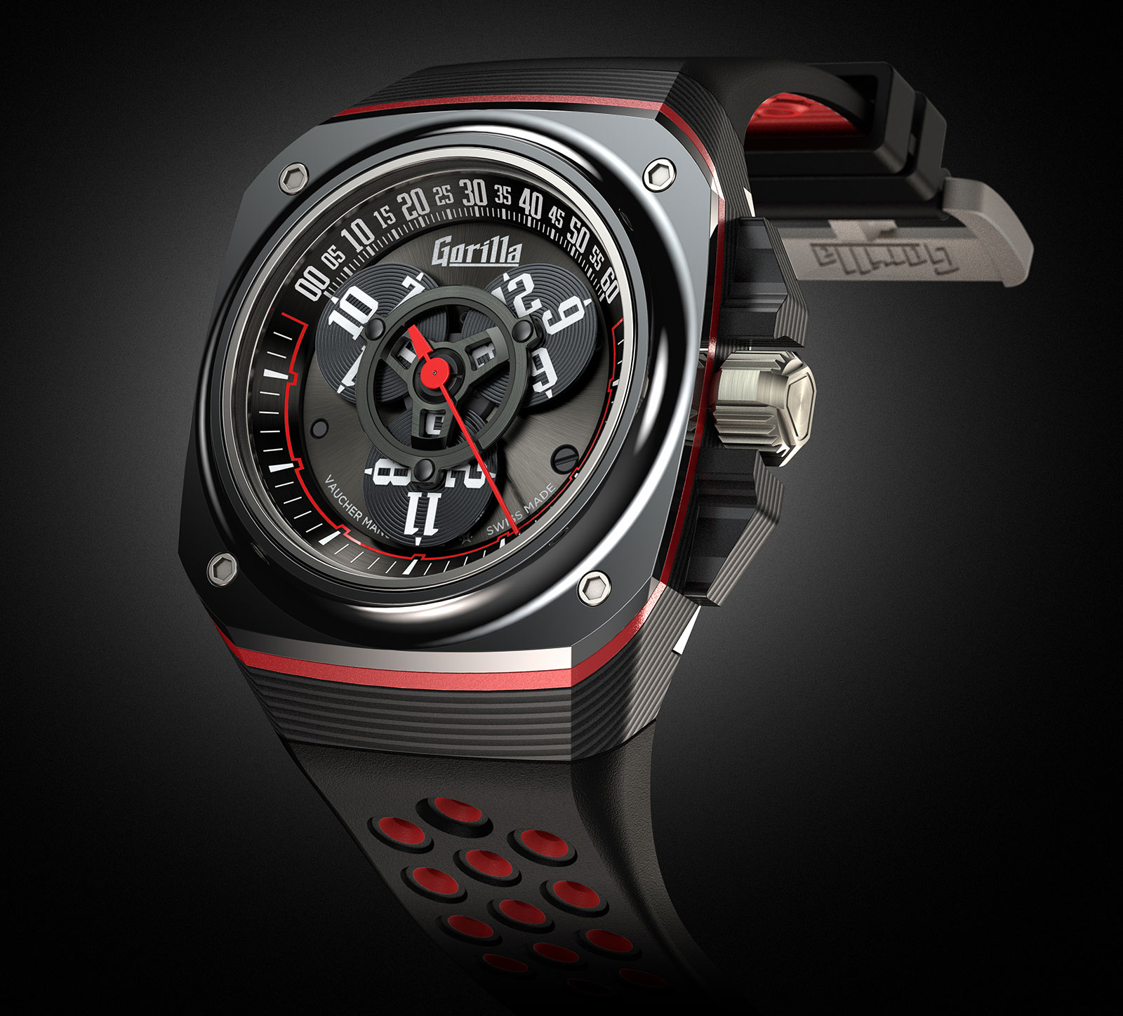 ▻▻ Gorilla Watches Releases The Fastback Thunderbolt Chronograph