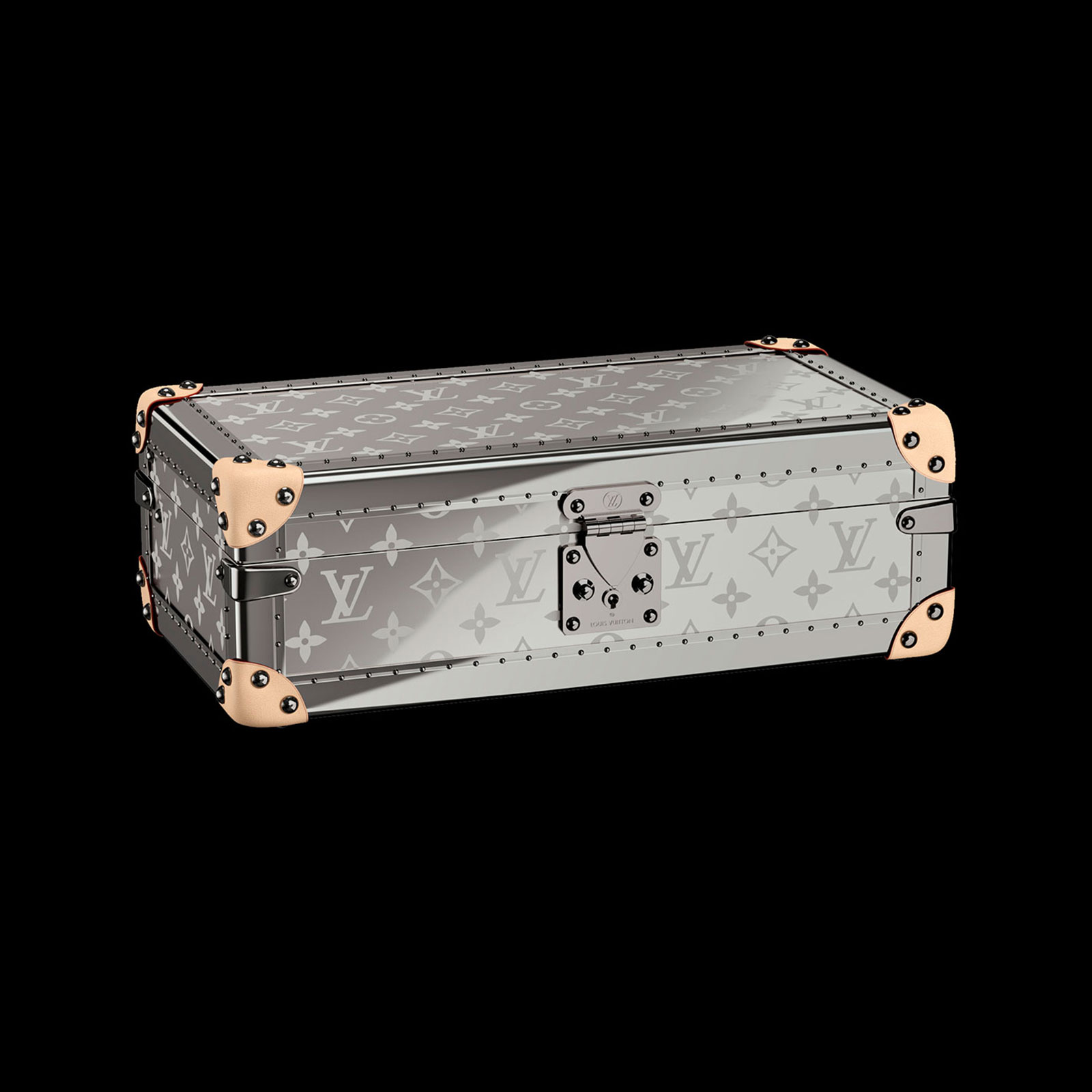 Louis Vuitton Introduces Monogram Watch Trunk in Titanium and Ruthenium