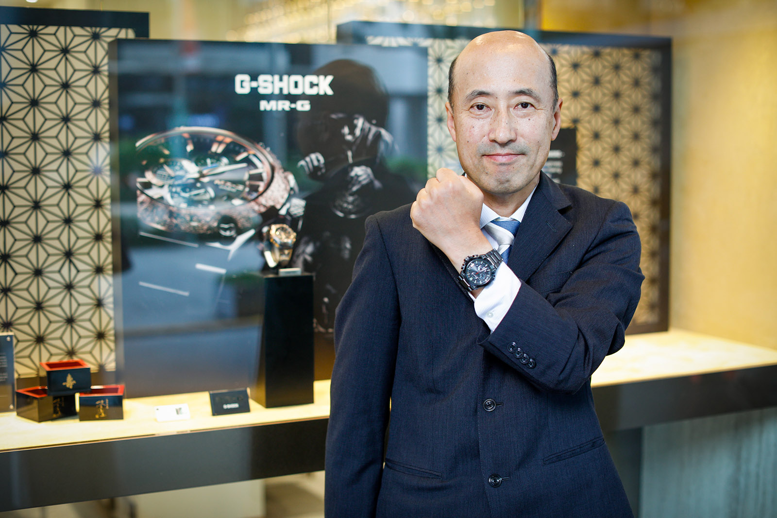 G shock with suit hotsell