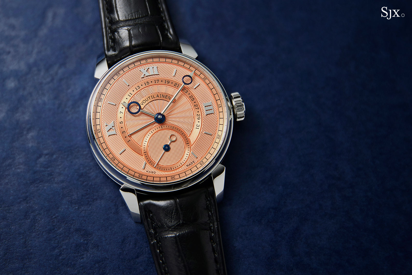 Up Close with the Voutilainen 217QRS Retrograde Date The Hour