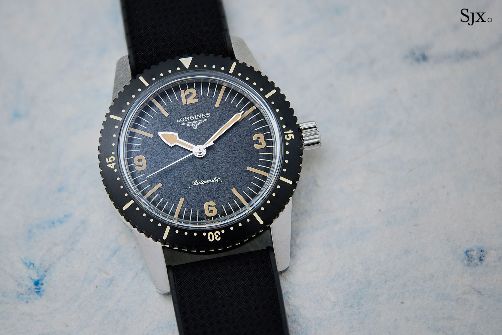 Hands On with the Longines Heritage Skin Diver SJX Watches