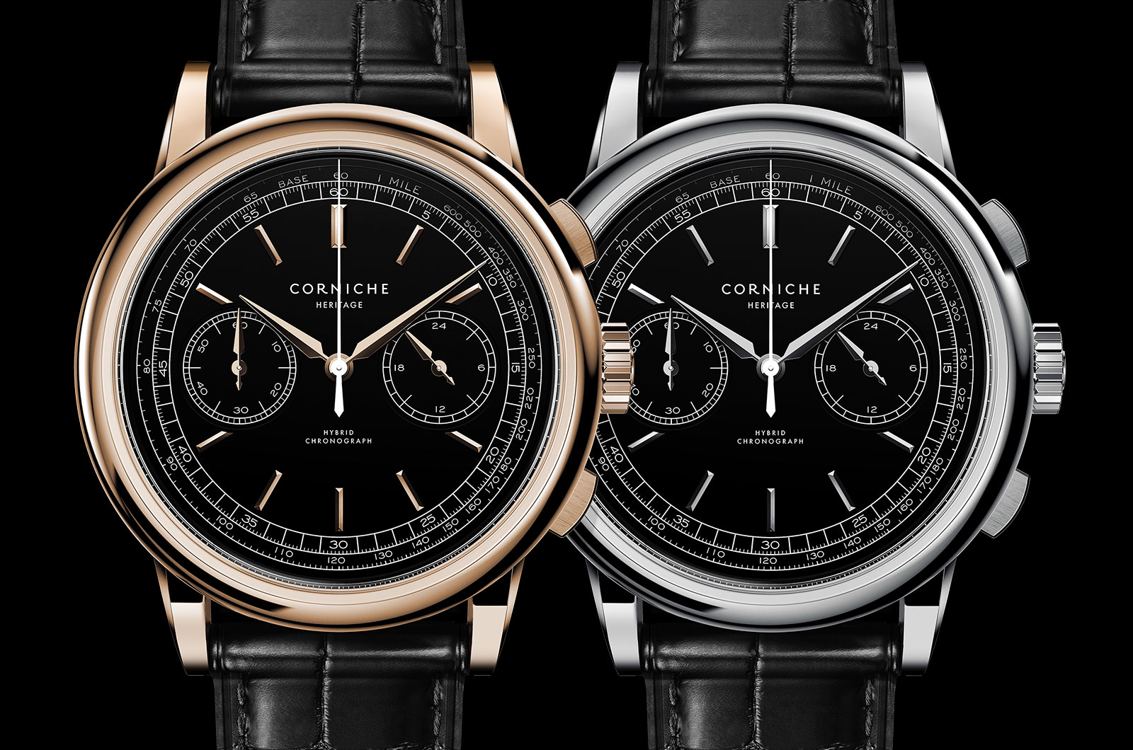 Introducing the Corniche Heritage Chronograph SJX Watches