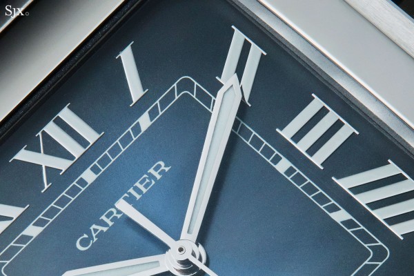 Up Close with the Cartier Santos Gradient Blue | SJX Watches