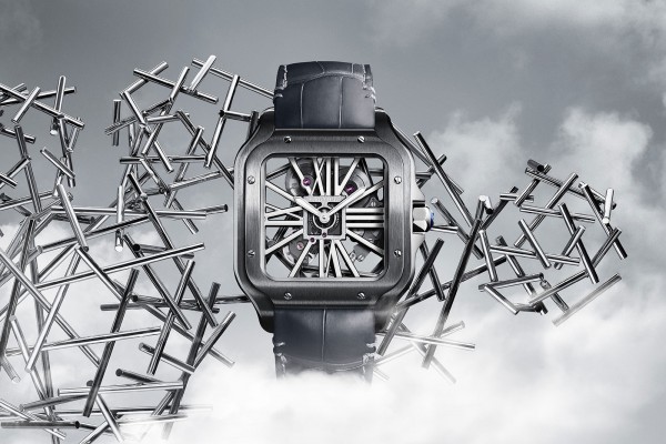 SIHH 2019: Cartier Santos Skeleton ADLC âNoctambuleâ | SJX Watches