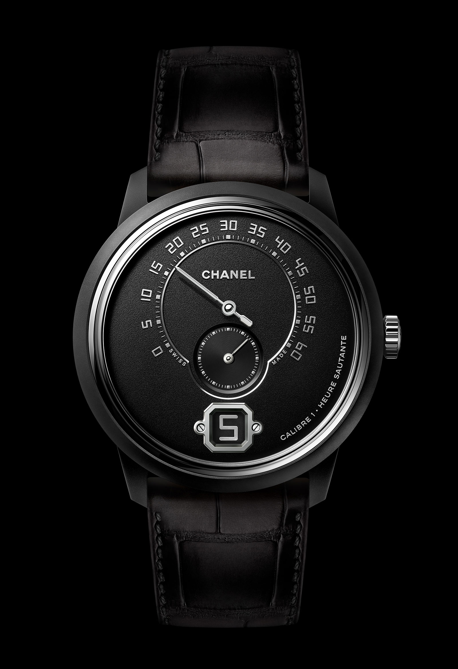 Chanel Introduces the Monsieur Édition Noire in Black Ceramic