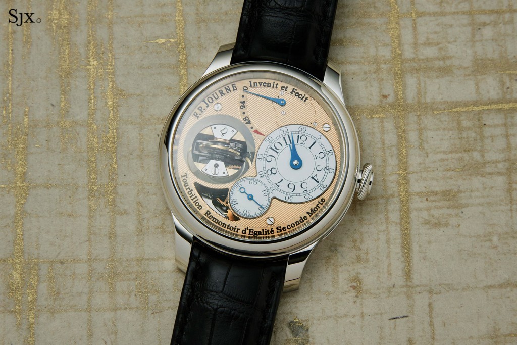 Reflections on the F.P. Journe Tourbillon Souverain Vertical | SJX Watches