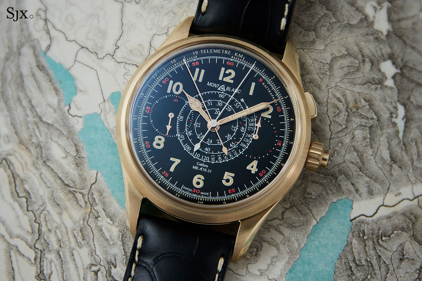 Hands On with the Montblanc 1858 Split Second Chronograph Bronze SJX Watches