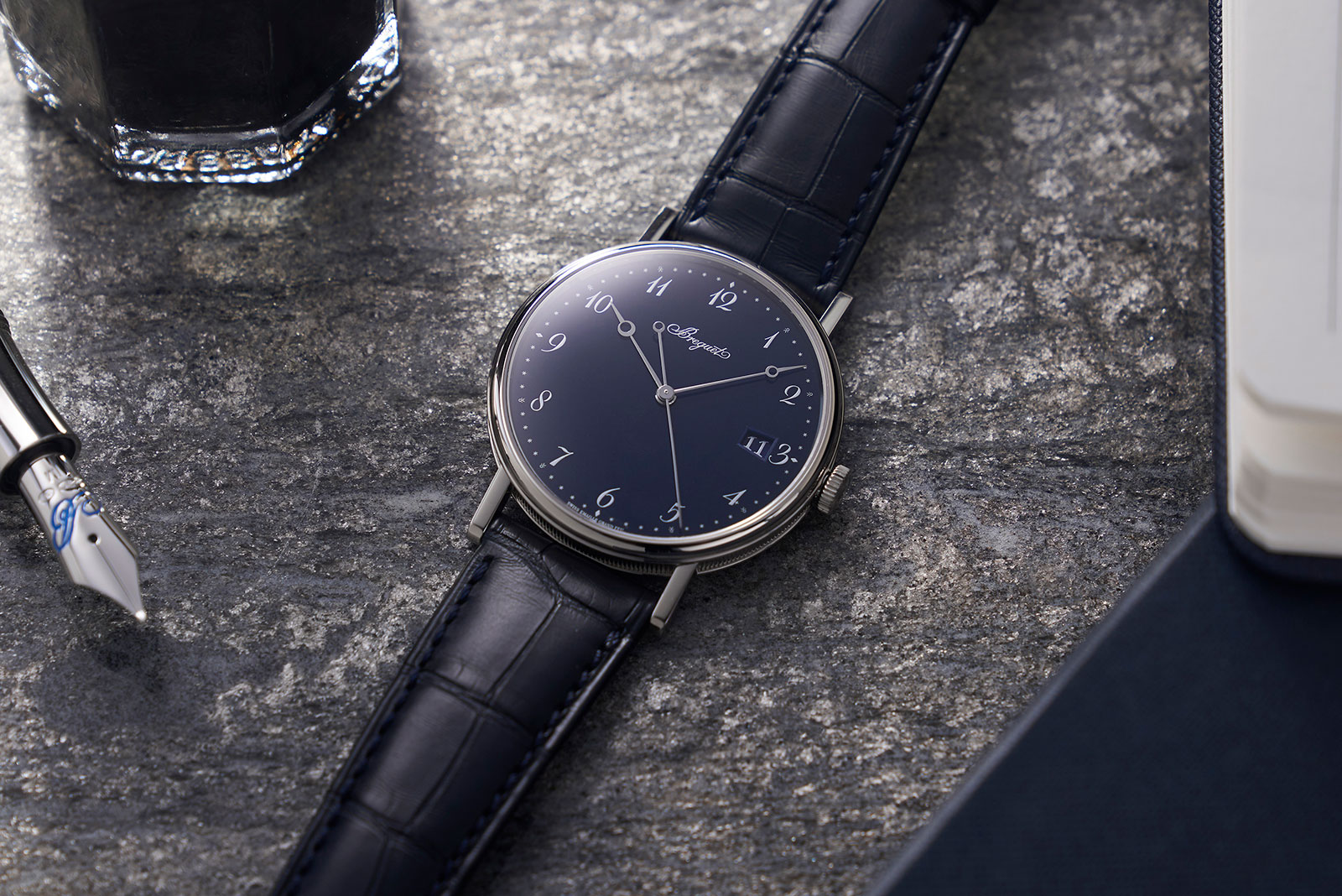 Breguet Introduces the Classique 5177 in Blue Grand Feu Enamel SJX Watches