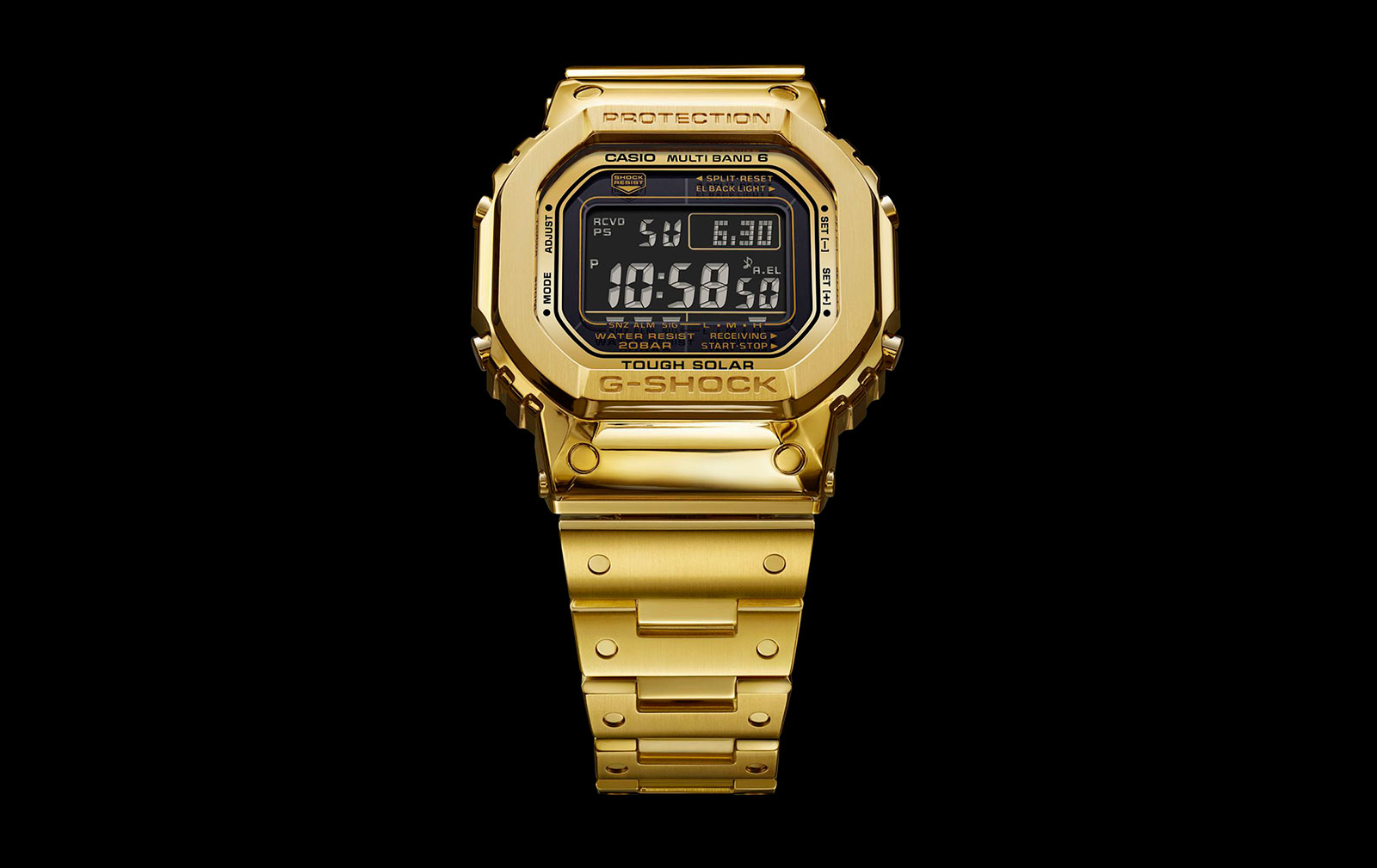 g shock white and gold price