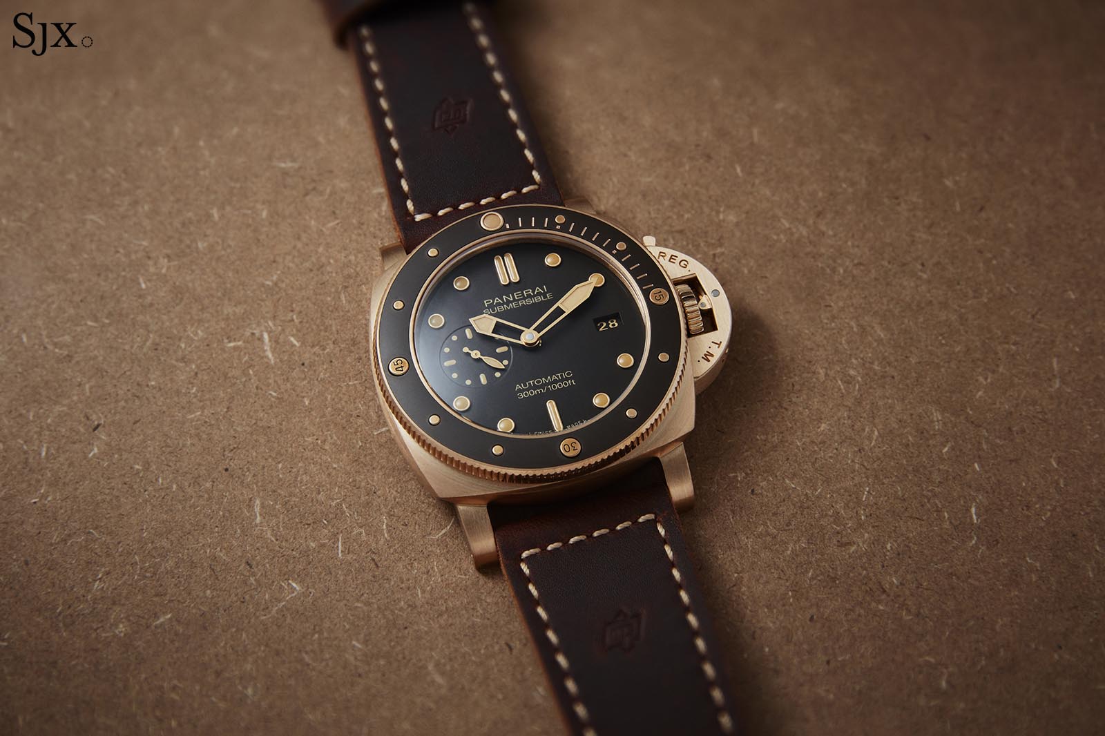 Up Close with the Panerai Submersible Bronzo PAM 968 SJX Watches