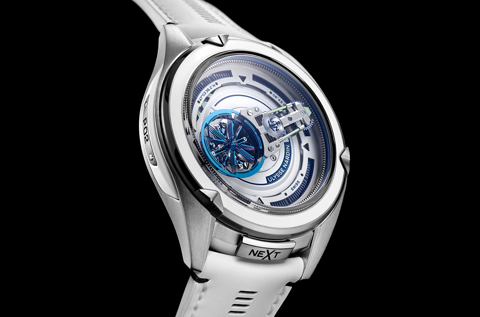 Nowa Concept-01 Automatic 42mm Watch Paris Eric Gizard Blue/White - VWG  295439 | eBay