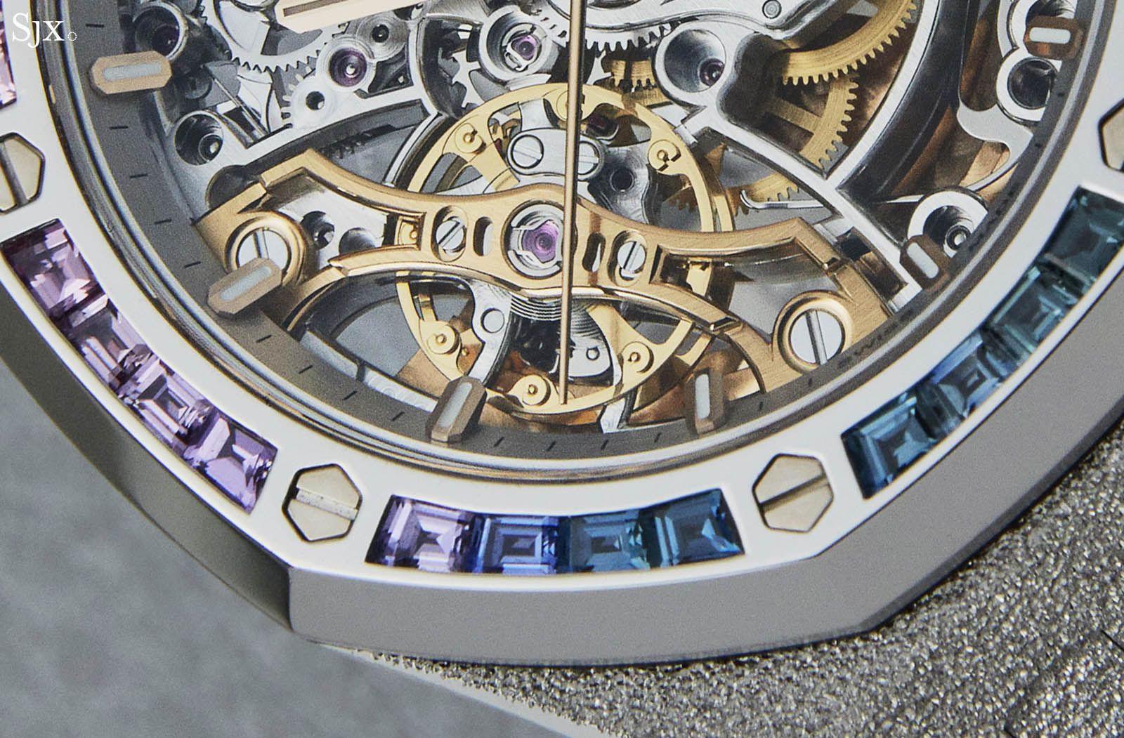 Up Close with the Audemars Piguet Royal Oak Frosted Gold Double