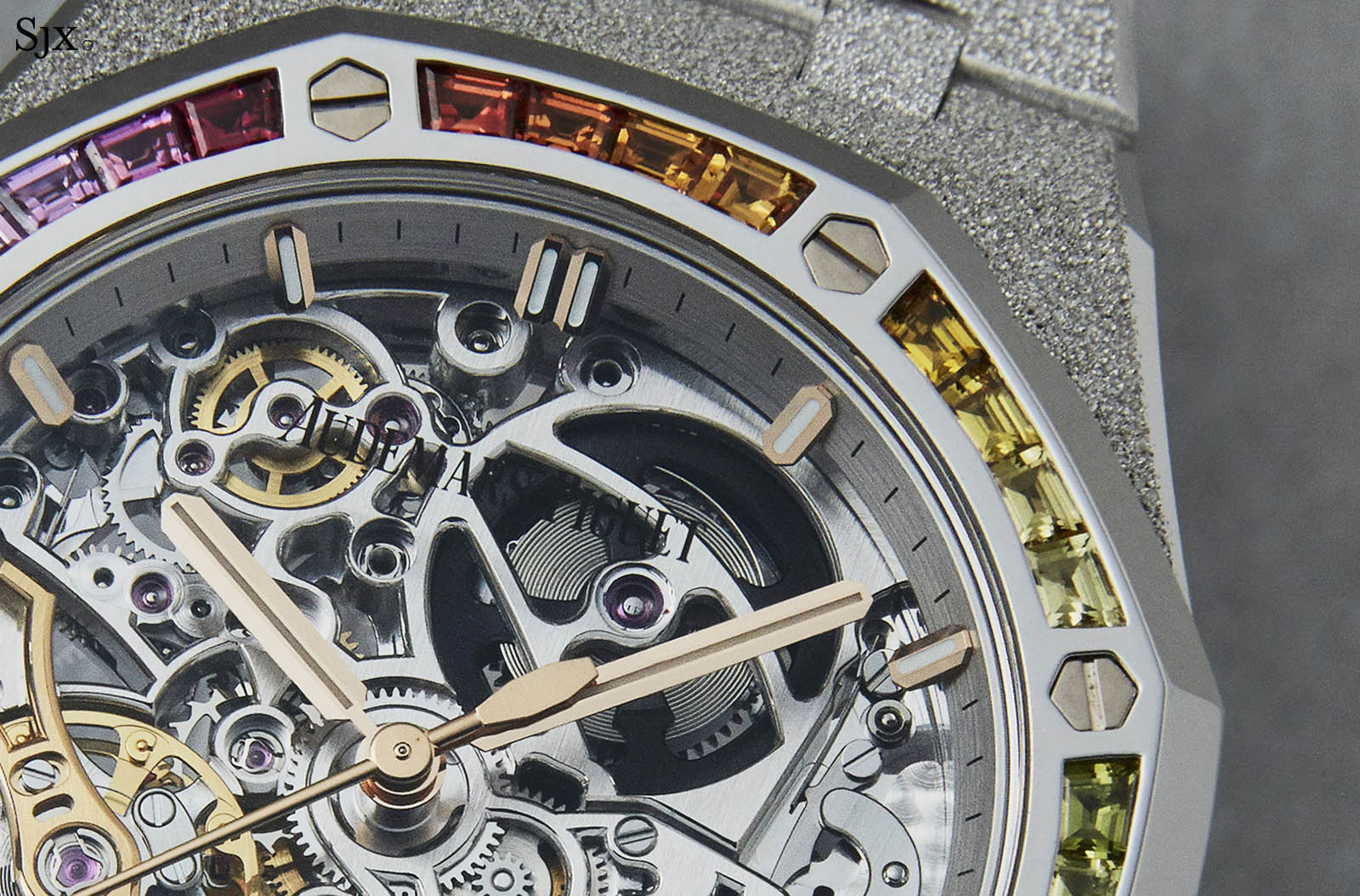 Up Close with the Audemars Piguet Royal Oak Frosted Gold Double