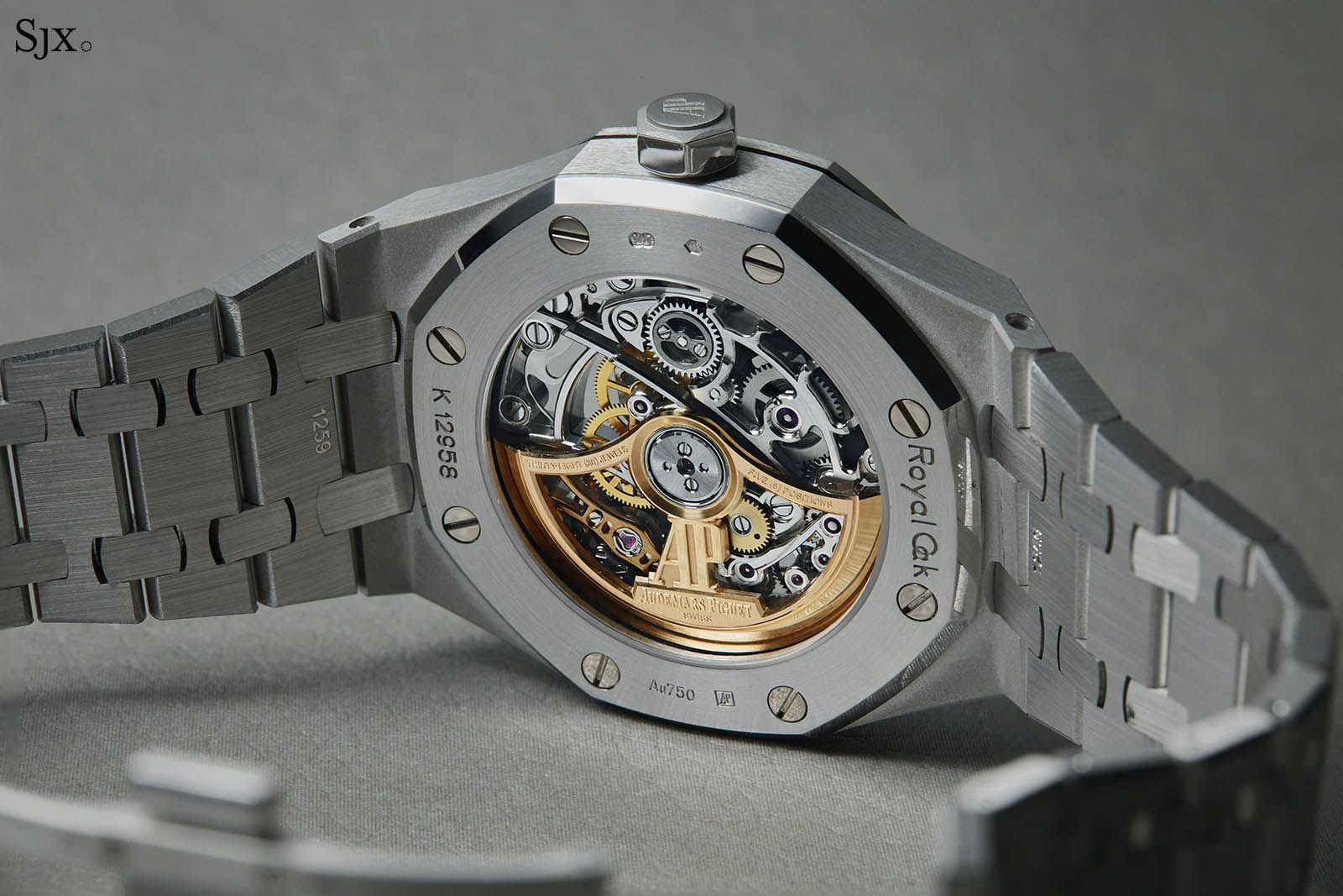 Audemars Piguet Introduces Royal Oak Frosted Gold Double Balance Wheel  Openworked “Rainbow”