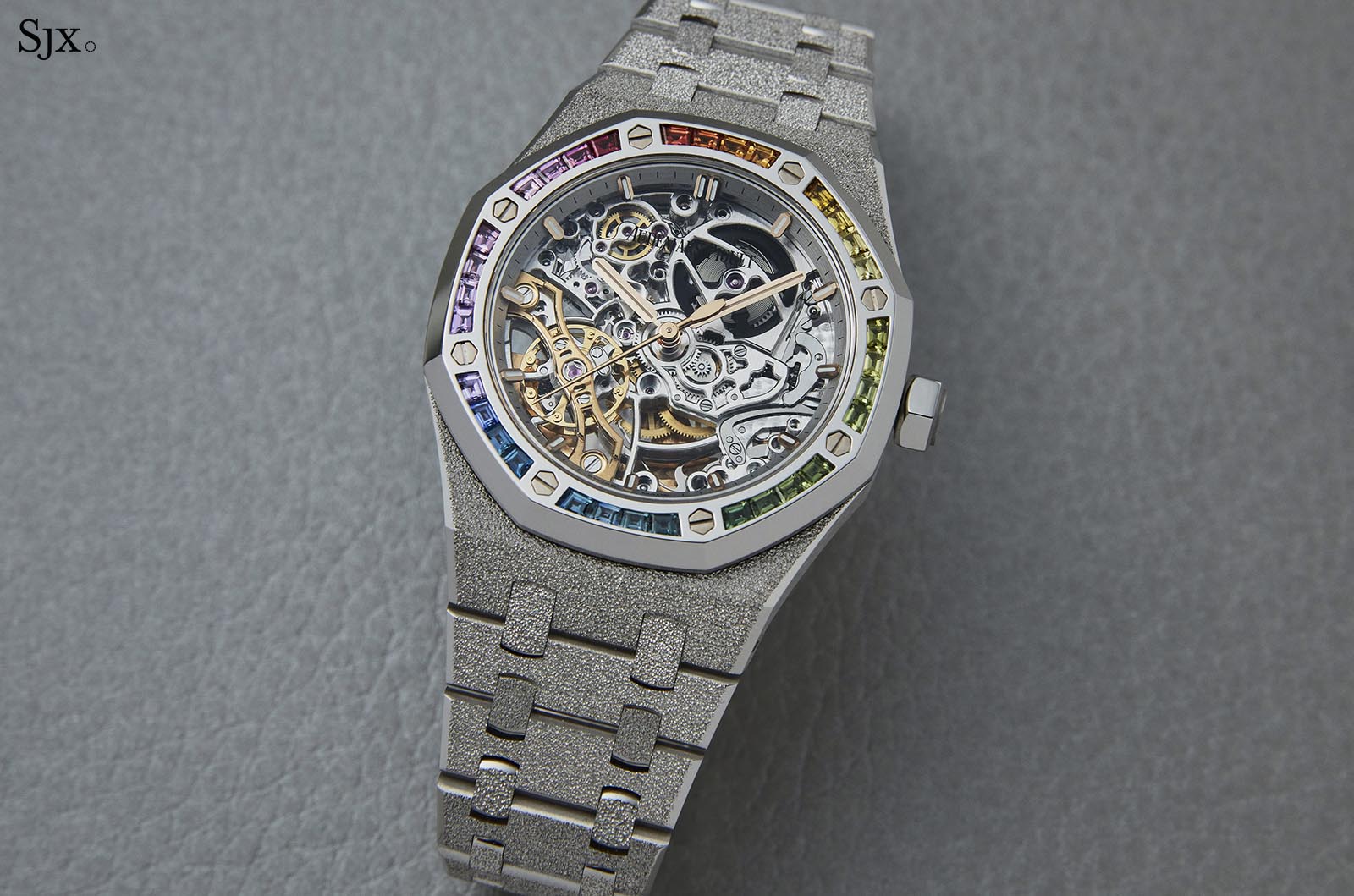 Up Close with the Audemars Piguet Royal Oak Frosted Gold Double