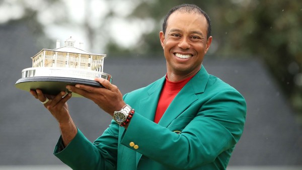 tiger woods masters rolex