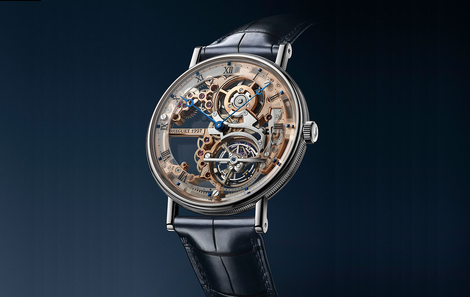 Breguet shop skeleton watch