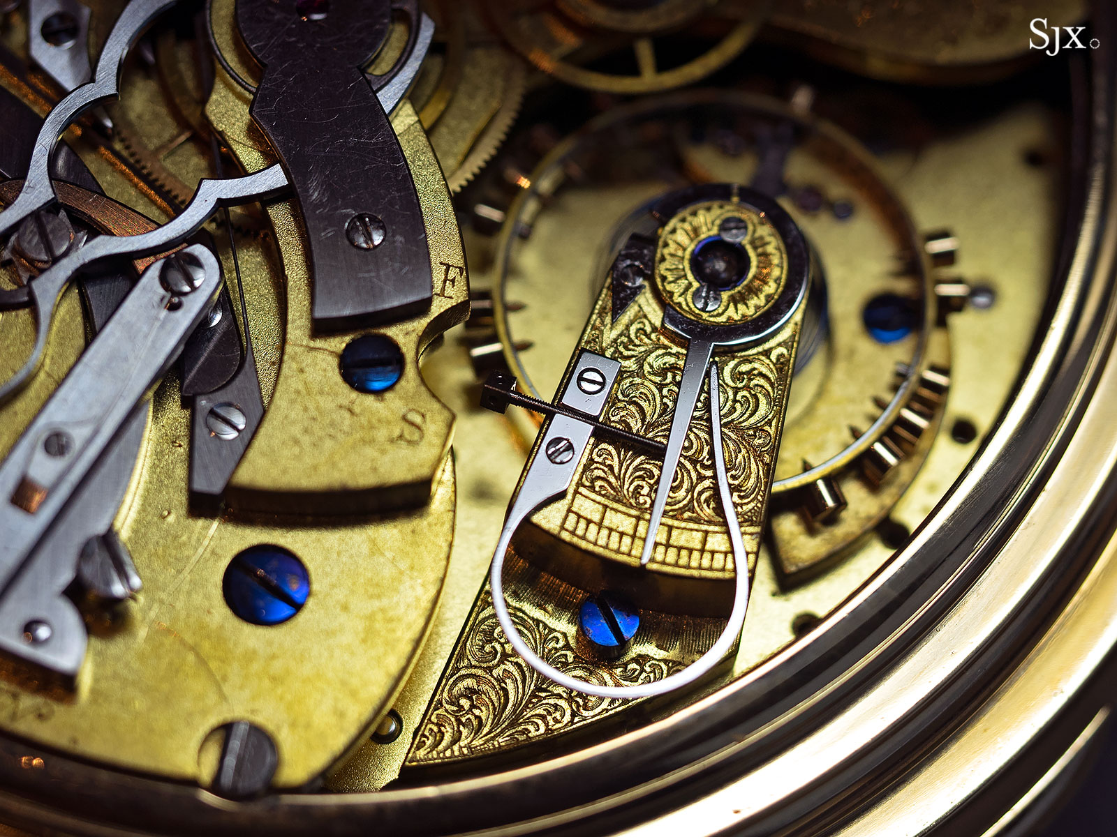 s.smith son grande sonnerie clockwatch chronograph 1