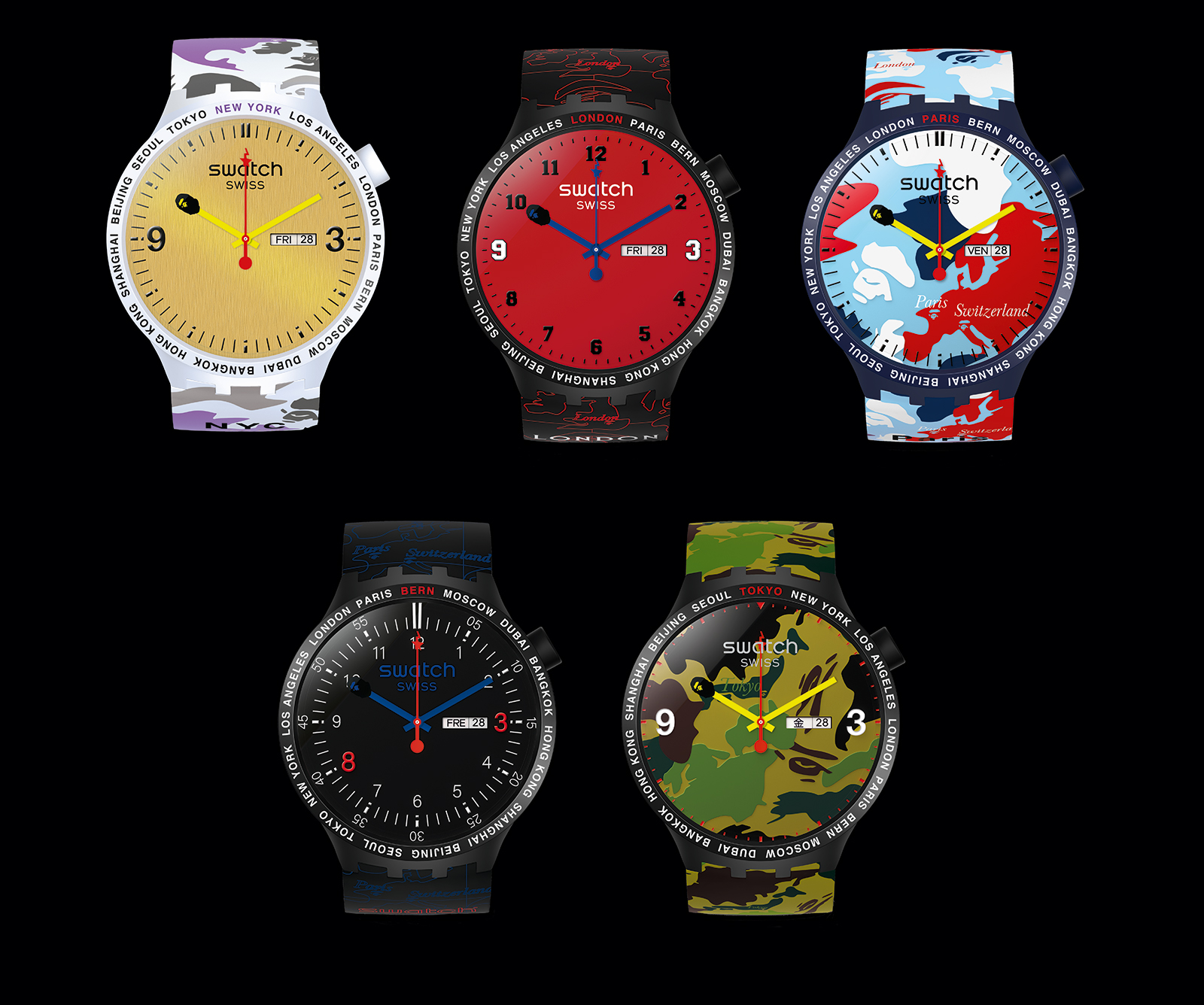 本物保証 A BATHING APE - BAPE SWATCH PARIS の通販 by ...