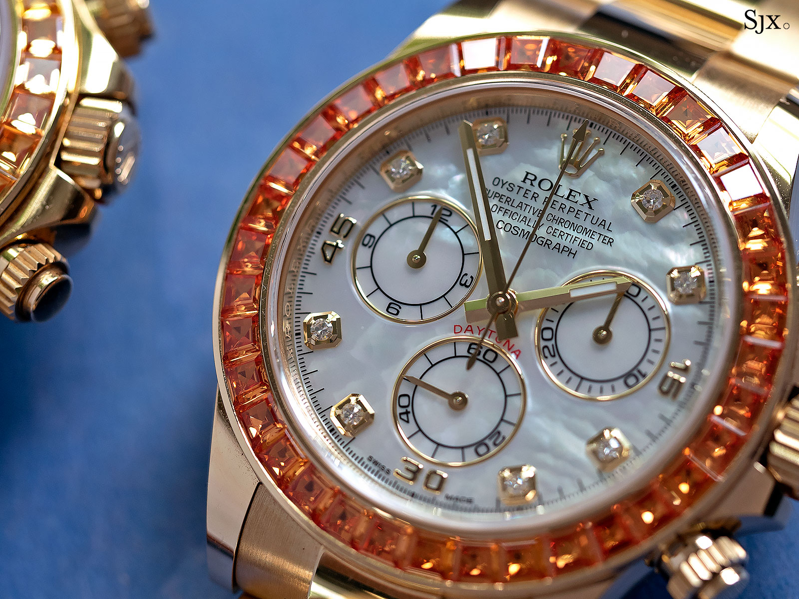 rolex daytona orange