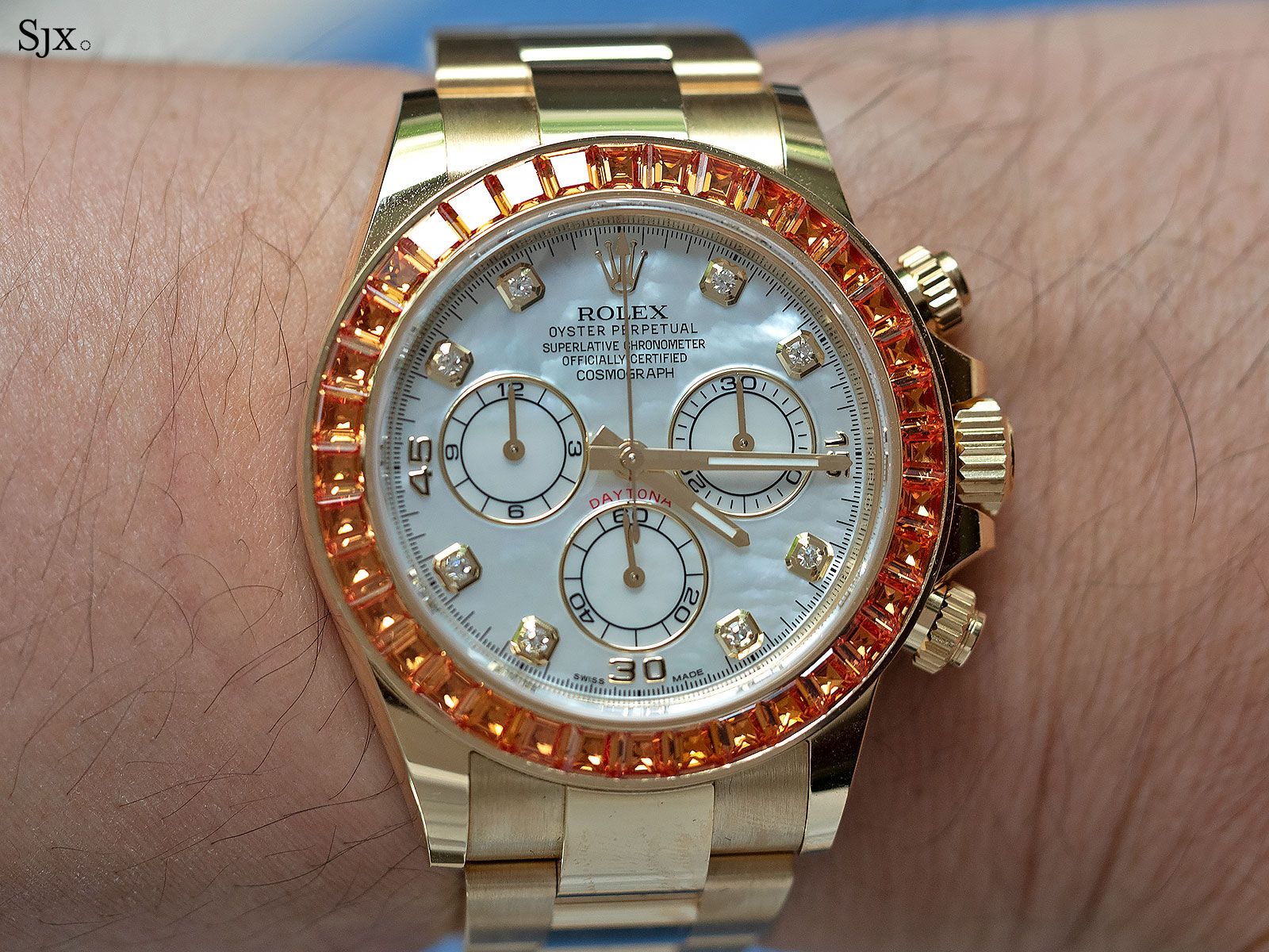 rolex daytona saco