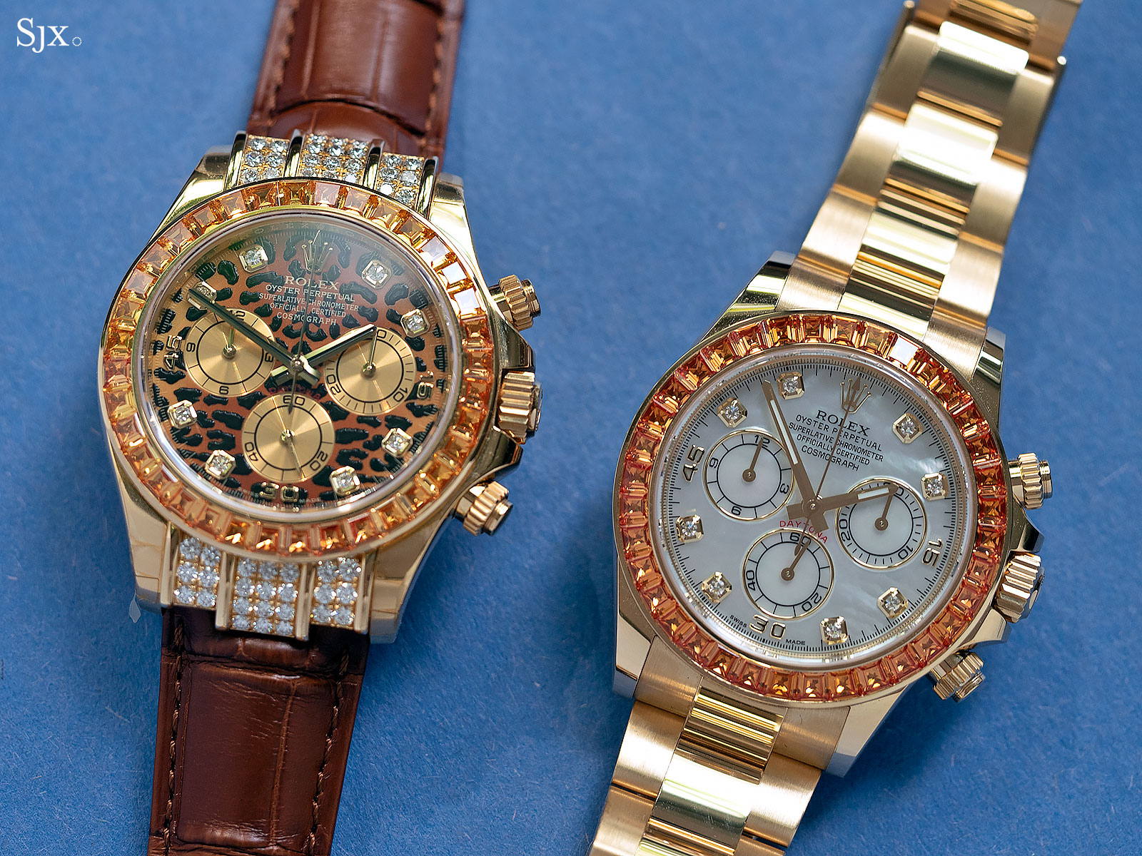 Rolex Daytona Orange Sapphires Ref 