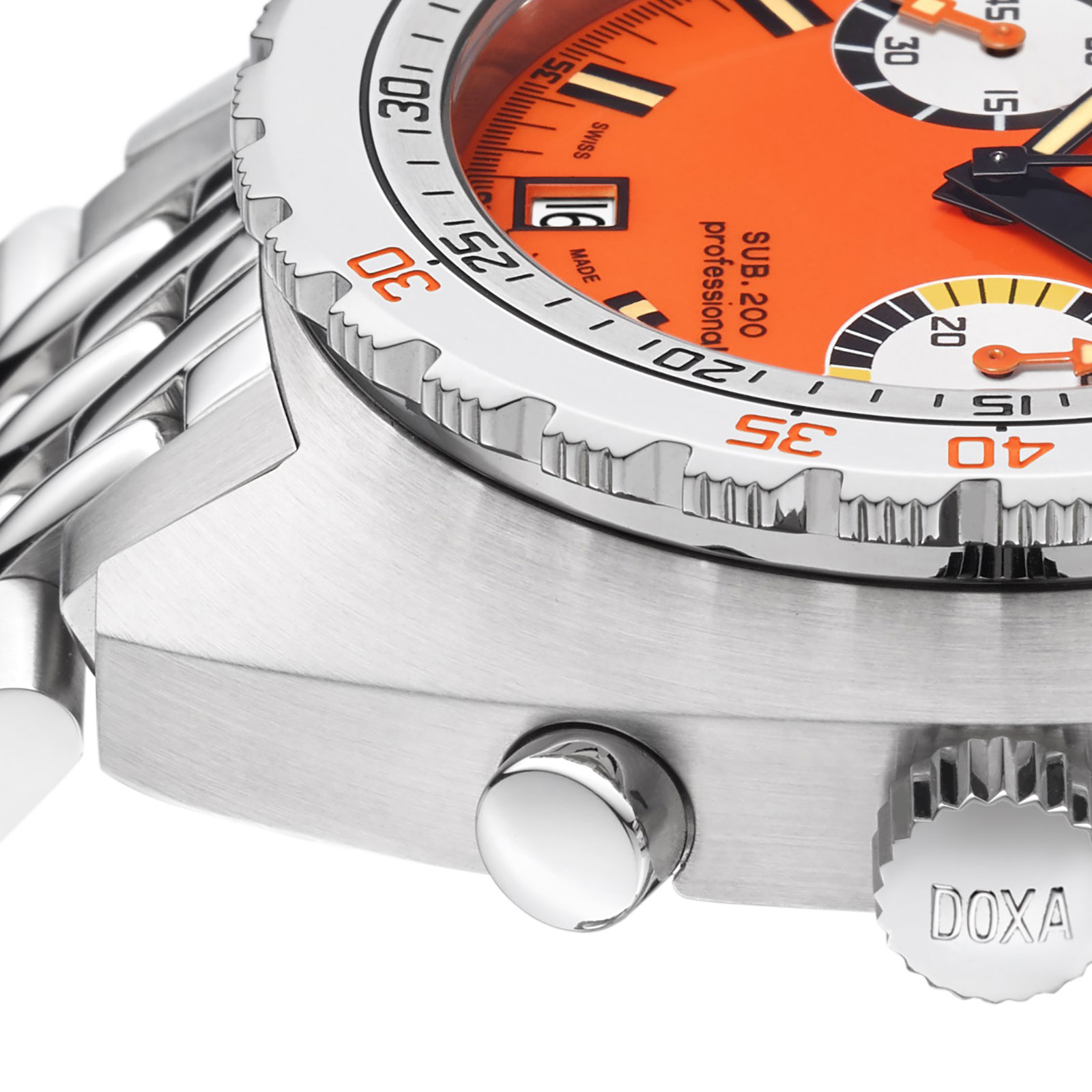 doxa Sub 200 T.Graph steel chronograph 2