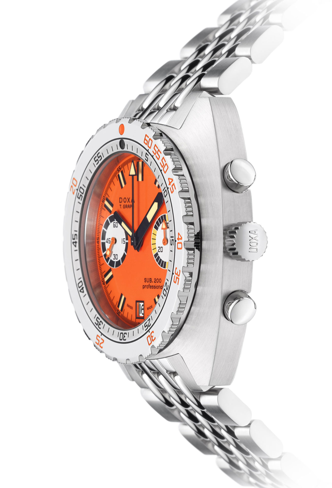 doxa Sub 200 T.Graph steel chronograph 3