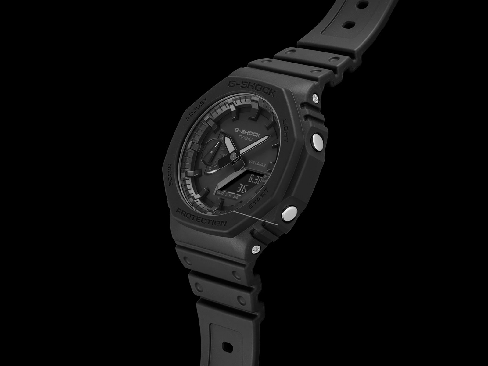 G Shock Introduces the Extra Thin GA 2100 Carbon Core Guard SJX Watches