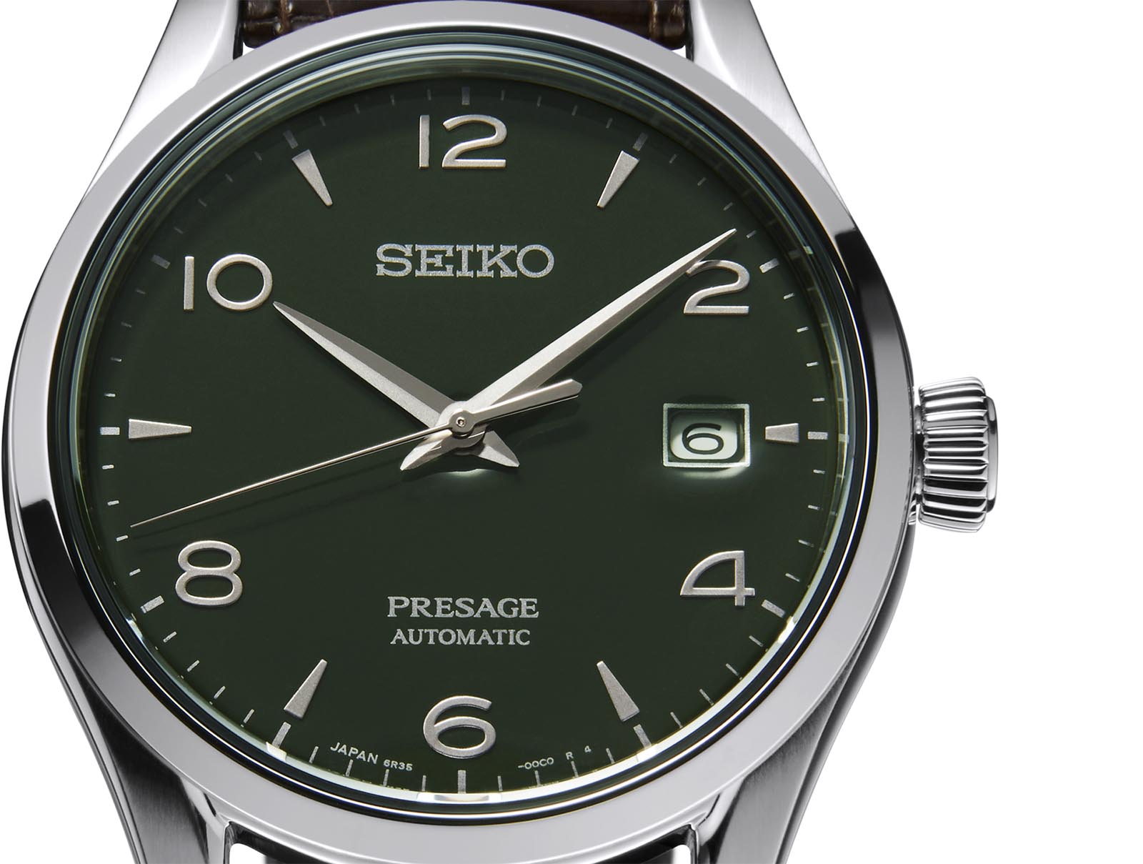 Presage best sale green dial