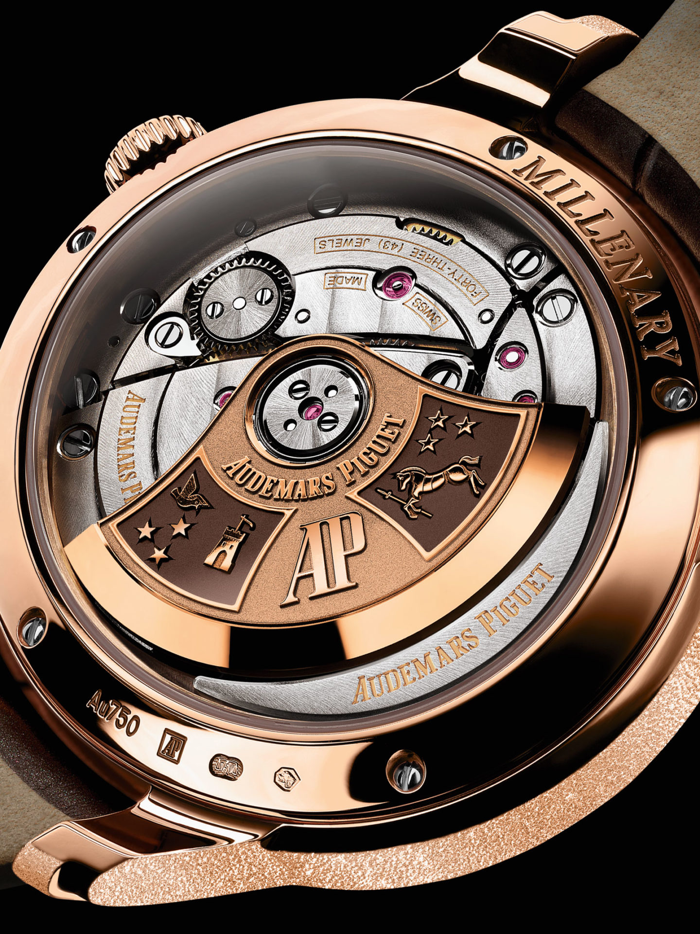 Audemars Piguet Introduces the Millenary Frosted Gold